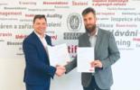 Simon Palupčík a Jaroslav Klusák