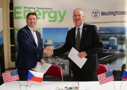 Generální ředitel Ing. Simon Palupčík MBA a memorandum o porozumění